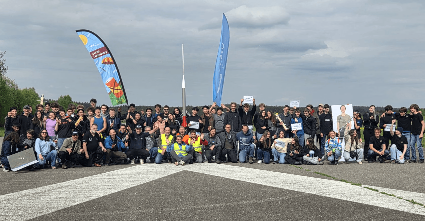Picture related to the Luxembourg CanSat Competition